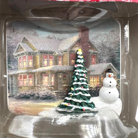 Hallmark Ornament Thomas Kinkade Holiday Painter of Light 1993 Snowman Christmas - Picture 6 of 6